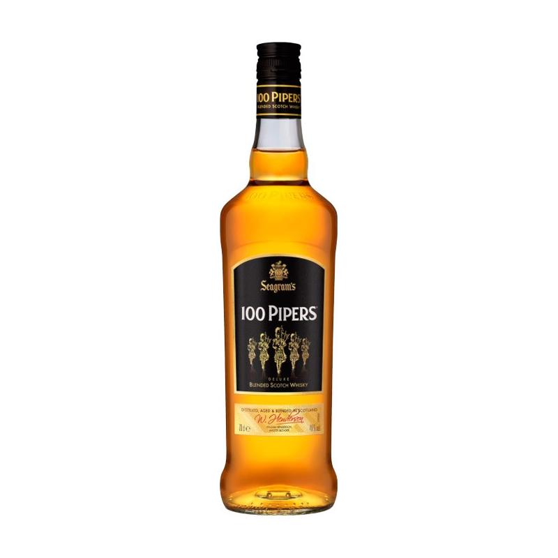 100 Pipers Whisky - En Copa de Balón